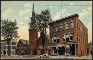 Westfield, Mass. Y.M.C.A. building and Central Baptist Church