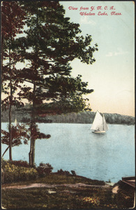 View from Y.M.C.A., Whalom Lake, Mass.