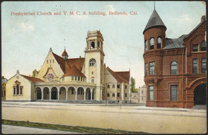 Presbyterian church and Y.M.C.A. building, Redlands, Cal