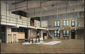 Main gymnasium, Young Men's Christian Association, Los Angeles