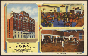 Army and Navy Y.M.C.A. 166 Embarcadero - one block from Ferry bldg. Near Bay Bridge Terminal San Francisco Class A building - 400 rooms