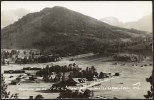 Panorama of the Y.M.C.A. conference grounds - Estes Park, Colo.