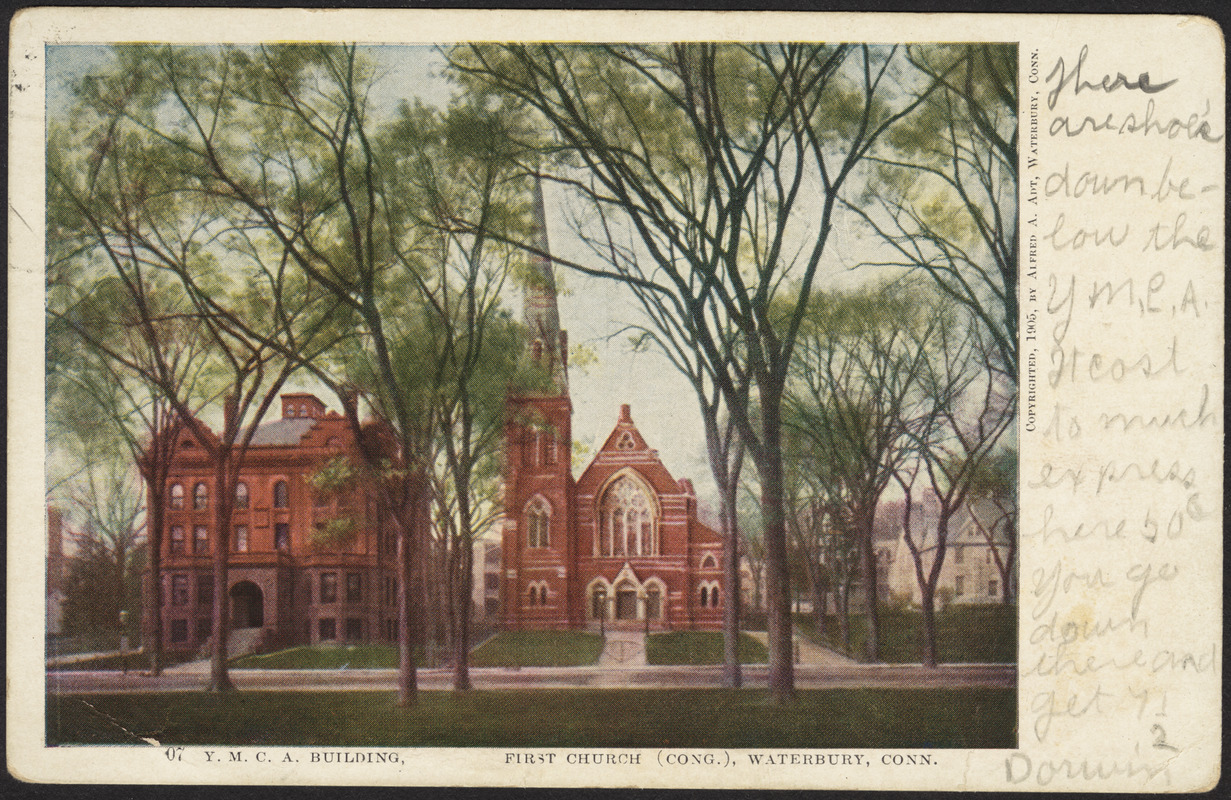 Y.M.C.A. building, First Church (Cong.), Waterbury, Conn.