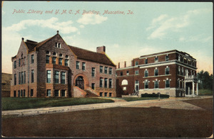 Public library and Y.M.C.A. building, Muscatine, Ia.