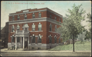 Y.M.C.A. building and tennis court, Muscatine, Iowa