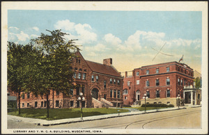 Library and Y.M.C.A. building, Muscatine, Iowa