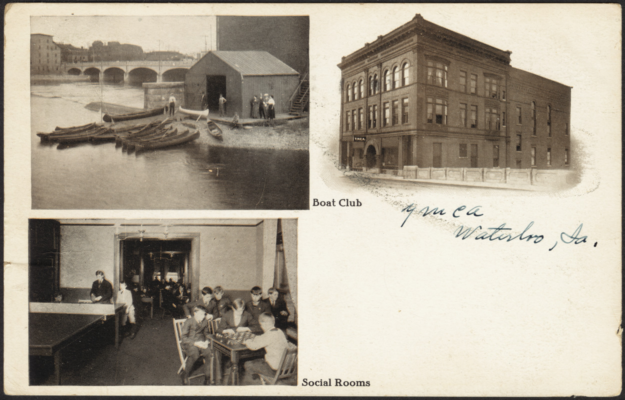 YMCA Waterloo, Ia. (Boat Club, social rooms) Digital Commonwealth