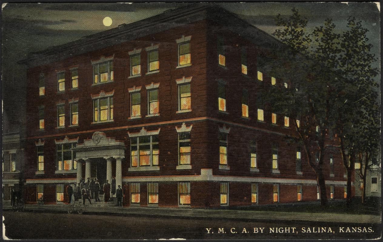 Y.M.C.A. by night, Salina, Kansas