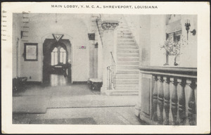 Main lobby, Y.M.C.A., Shreveport, Louisiana