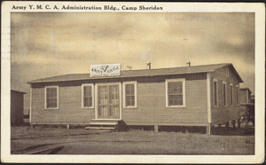 Army Y.M.C.A. administration bldg., Camp Sheridan