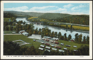 Y.M.C.A. camp on Lake Taneycomo, Hollister, Mo.