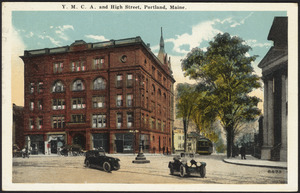 Y.M.C.A. and High Street, Portland, Maine
