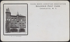 Young Men's Christian Association souvenir post card Charlotte, N.C.