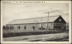 Basketball at "Y" No. 104, Camp Greene, Charlotte, N.C.