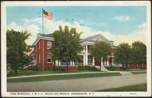 Cone Memorial, Y.M.C.A., White Oak branch, Greensboro, N.C.