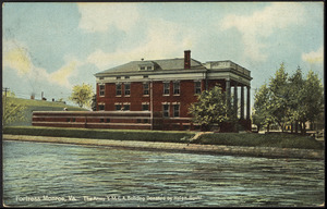 Fortress Monroe, Va. The Army Y.M.C.A. building donated By Helen Gould