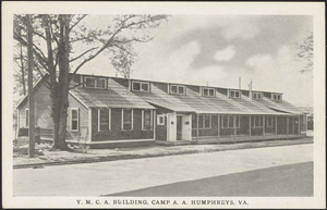 Y.M.C.A. building, Camp A. A. Humphreys, Va.