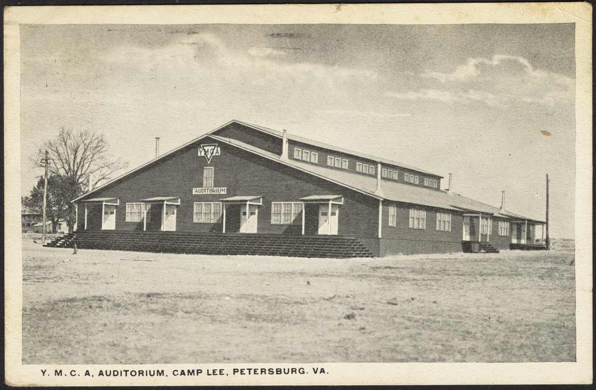 Y.M.C.A. auditorium, Camp Lee, Petersburg, Va.