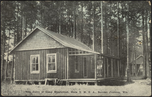 Log Cabin at Camp Manitowish, State Y.M.C.A., Boulder Junction, Wis.