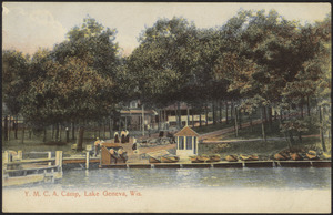 Y.M.C.A. camp, Lake Geneva, Wis.