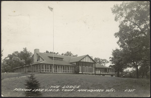 The Lodge Phantom Lake Y.M.C.A. camp - Mukwonago Wis.