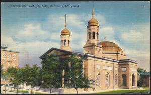 Cathedral and Y.M.C.A. bldg., Baltimore, Maryland