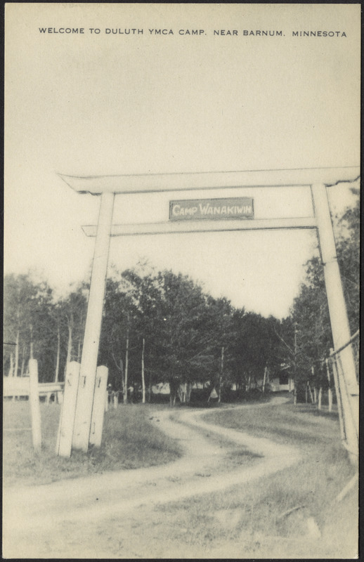 to Duluth YMCA camp, near Barnum, Minnesota Digital Commonwealth