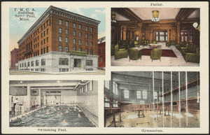 Y.M.C.A. building, St. Paul, Minn. Parlor, swimming pool, gymnasium