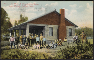 Y.M.C.A. bungalow and camp, Lake Mitchell, Cadillac, Mich.