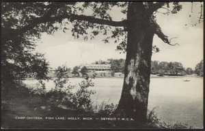 Camp Ohiyesa, Fish Lake, Holly, Mich. - Detroit Y.M.C.A.