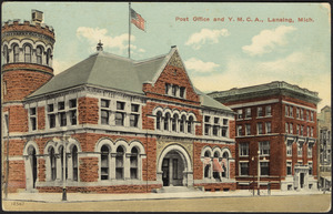 Post office and Y.M.C.A., Lansing, Mich.