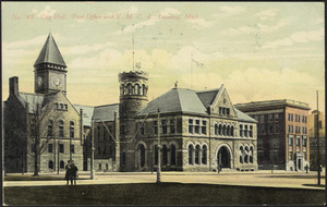 City hall, post office and Y.M.C.A., Lansing, Mich.