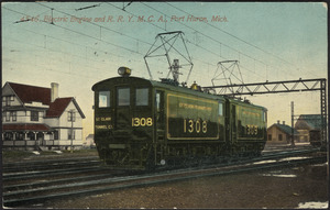 Electric engine and R.R. Y.M.C.A., Port Huron, Mich.