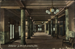 Interior Y.M.C.A. Omaha, Neb.