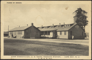 Camp Wissahickon. U.S. Naval Training Station. Cape May, N.J. Y.M.C.A. hut
