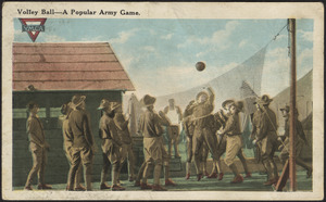 Volley ball - a popular army game