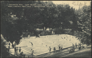 Swimming pool. Camp Nelson Dodd - Ohio West Virginia area YMCA - Brinkhaven, Ohio