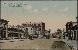 Main St. north from Congress, Springfield, Mass.