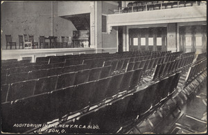 Auditorium in the new Y.M.C.A. bldg, Dayton, O.