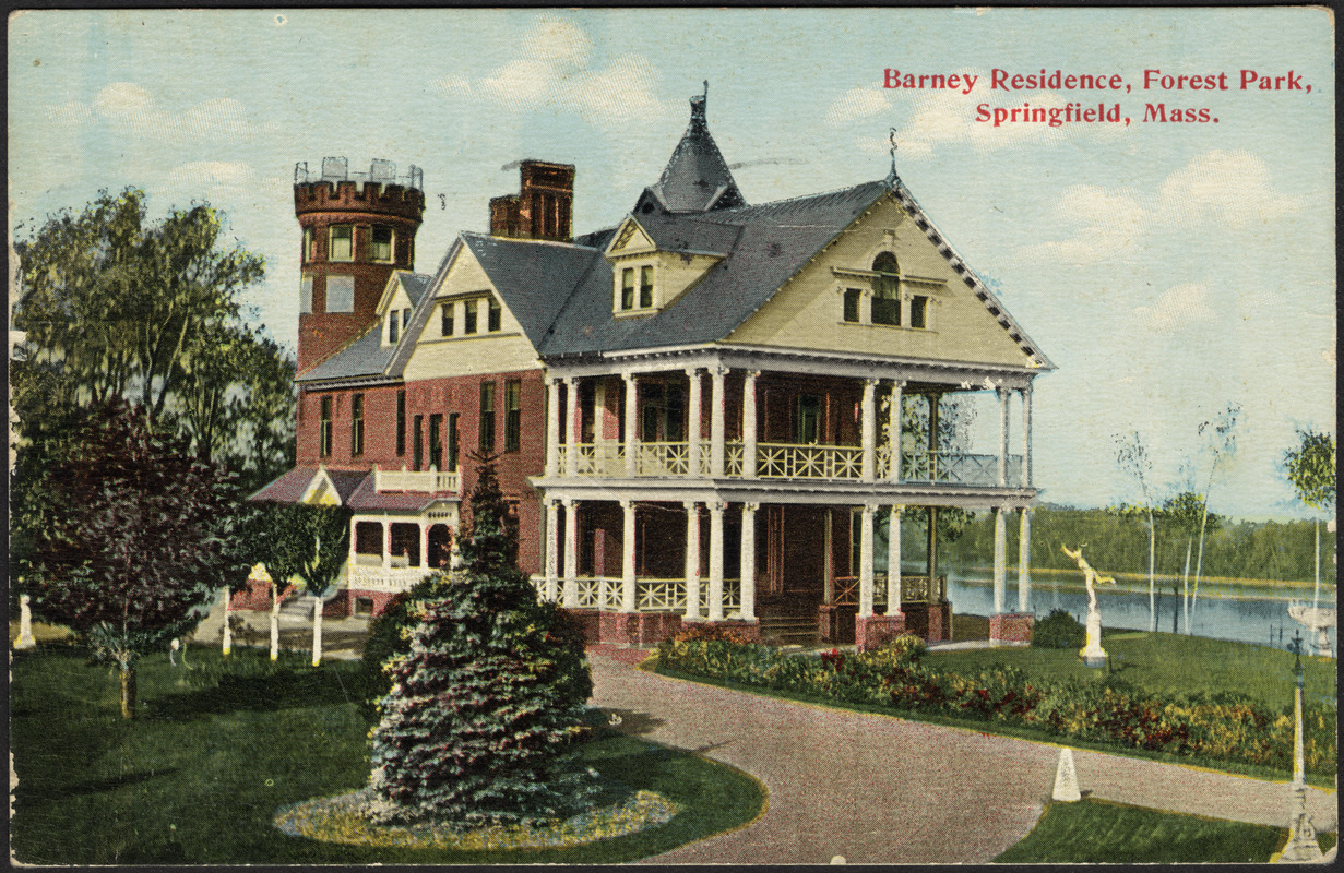Barney Residence, Forest Park, Springfield, Mass.