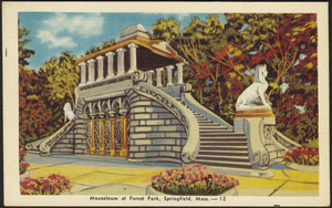 Mausoleum at Forest Park, Springfield, Mass. - 12
