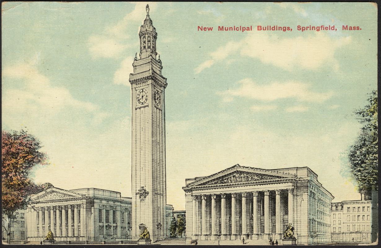 New municipal buildings, Springfield, Mass.