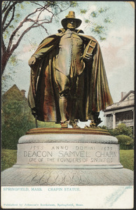 Springfield, Mass. Chapin Statue