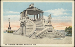The Mausoleum, Forest Park, Springfield, Mass.