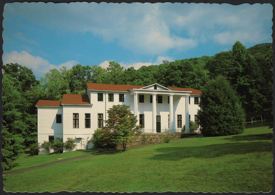 College Hall in the summer, YMCA Blue Ridge Assembly, Black Mountain, N
