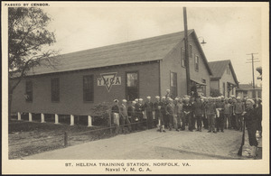 St. Helena Training Station, Norfolk, Va. Naval Y.M.C.A.