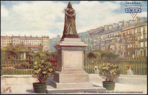 St. Leonards. Warrior Square and Queen Victoria Statue
