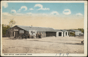 Post Office, Camp Devens, Mass.