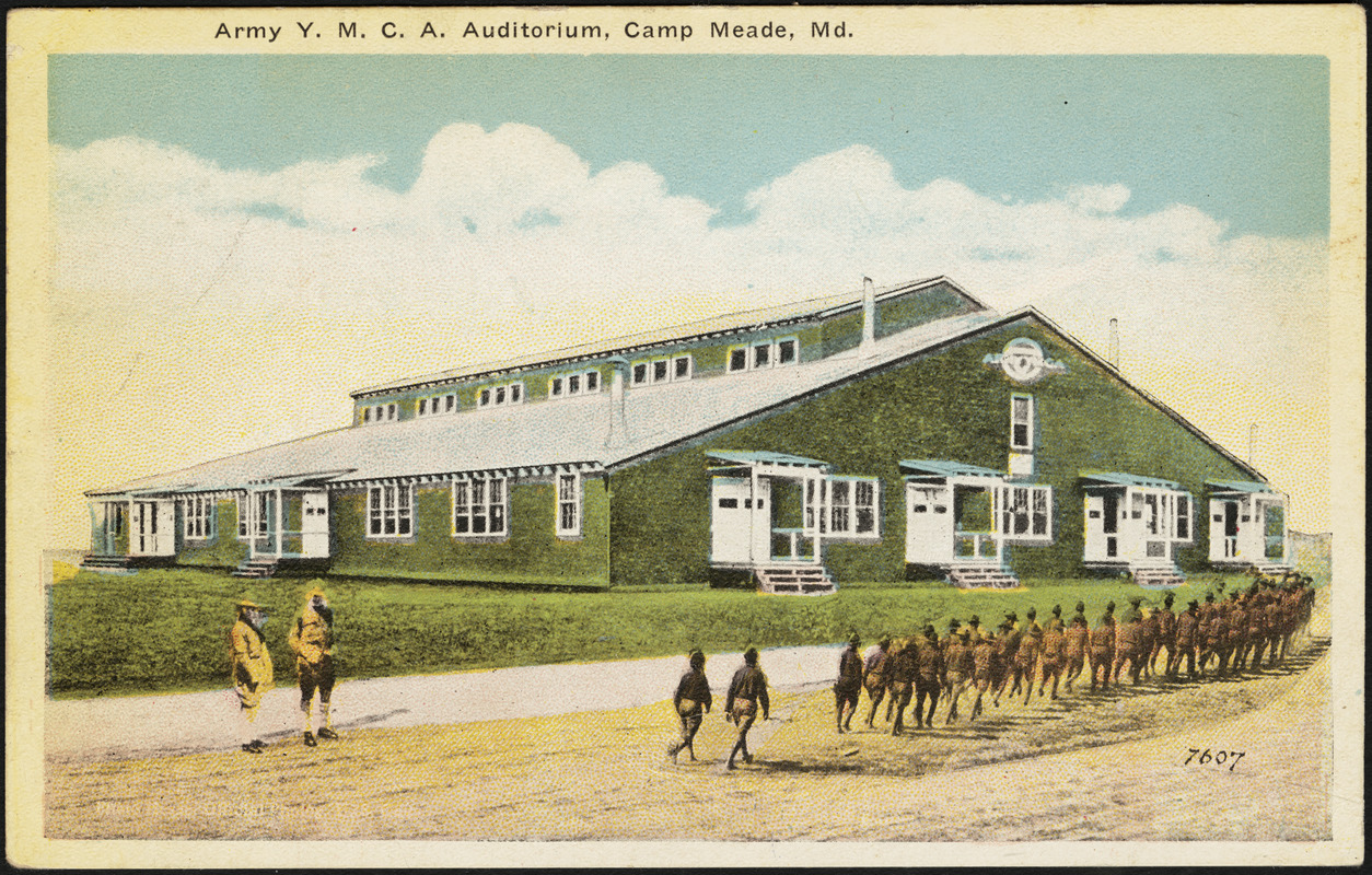 Army Y.M.C.A. auditorium, Camp Meade, MD