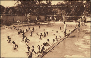 Swimming pool, Centerville Mills Camp, Cleveland Y.M.C.A.